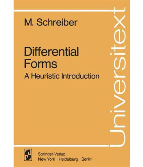 Differential Forms: Buy Differential Forms Online at Low Price in India ...