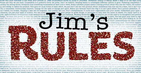 Unselfish Tasks | Jim’s Rules