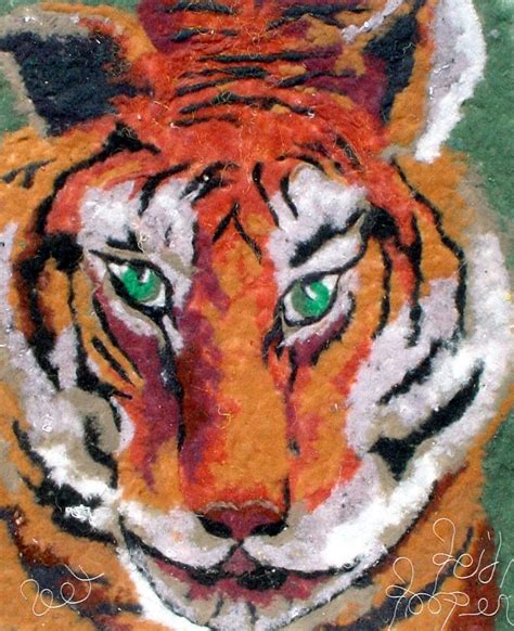 Heidi Hooper: Tiger Would | Unusual art, Artwork, Cool artwork
