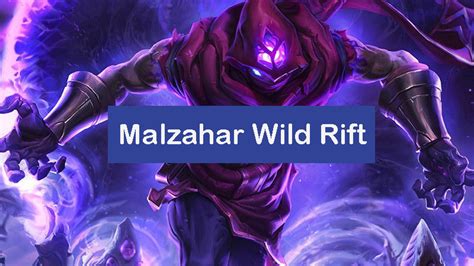 Malzahar Wild Rift Build 2024: Items, Runes, Combo [Pro] - Zathong