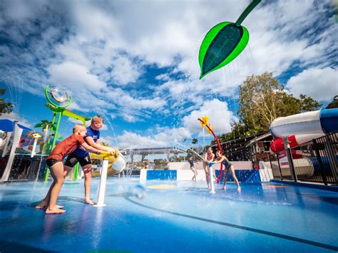 Thrills and spills as Coast's new aqua park makes a splash