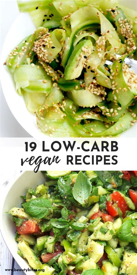 20 Low-Carb Vegan Recipes To Try - Beauty Bites