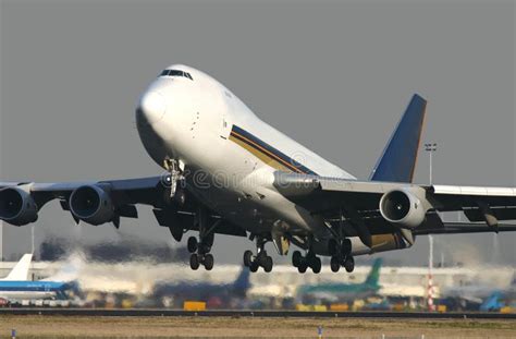 747 Takeoff stock image. Image of boeing, aviation, captain - 696939