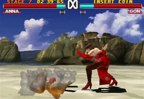 Gon Tekken 3 Ending - Gon (Tekken 3) Animated GIFs - Mario Himsess88