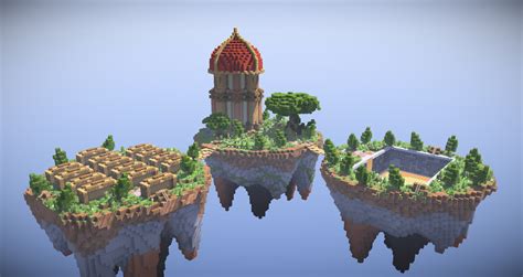 Builds - (Build) A skyblock spawn | CubeCraft Games