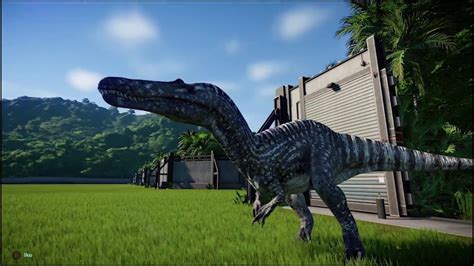 Suchomimus Skins and Stats - Jurassic World Evolution - YouTube