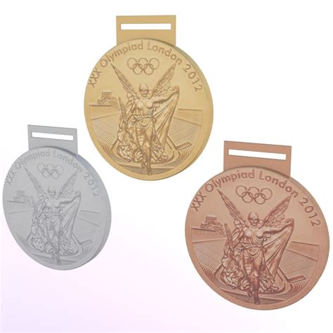 london 2012 olympic medals 3d 3ds