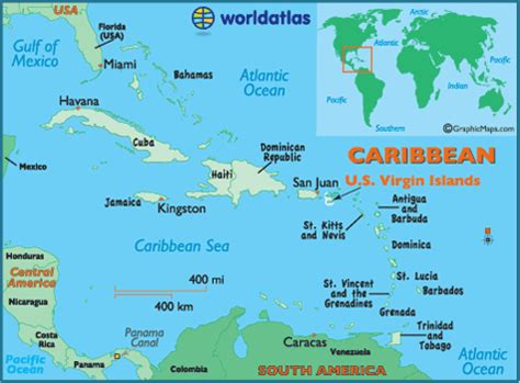 US Virgin Islands Map / Geography of US Virgin Islands / Map of US Virgin Islands - Worldatlas.com