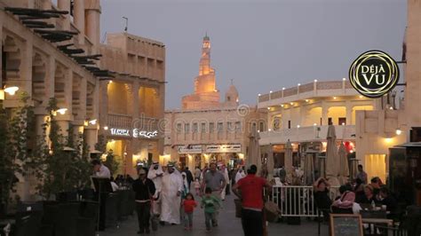 Souq Waqif mosque stock video. Video of closeup, arabia - 142999619