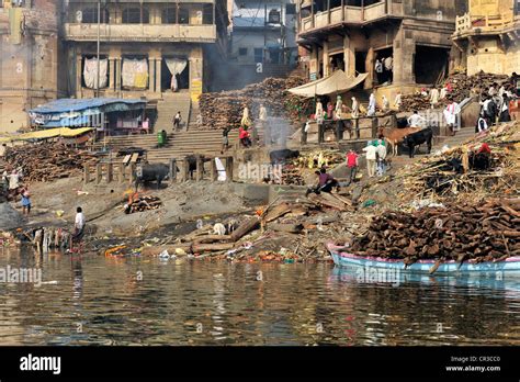 Ganges River Cremation