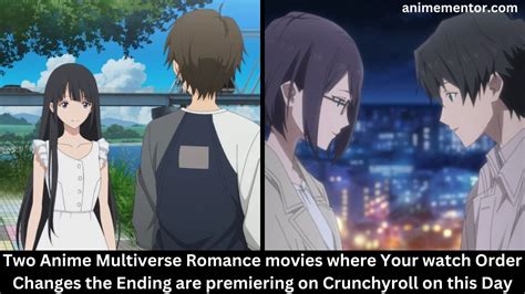 Two Anime Multiverse Romance Movies Where Your Watch Order Changes The ...