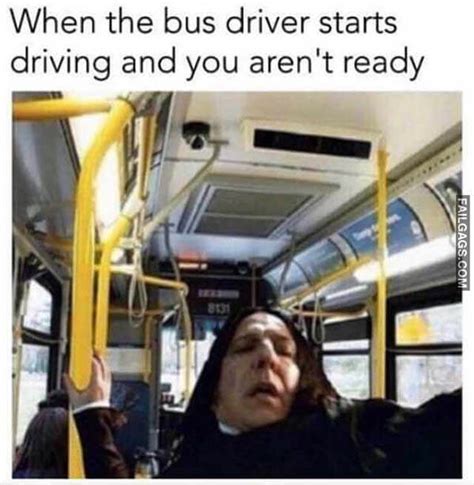 When The Bus Driver Starts Driving