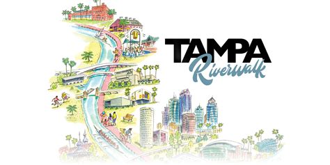 Interactive Tampa Riverwalk Map - Tampa Magazines