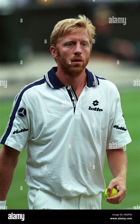 BORIS BECKER WIMBLEDON 1999 30 June 1999 Stock Photo: 136756402 - Alamy