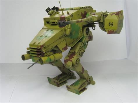 WW2 MECH - scratchbuilding What-if - iModeler