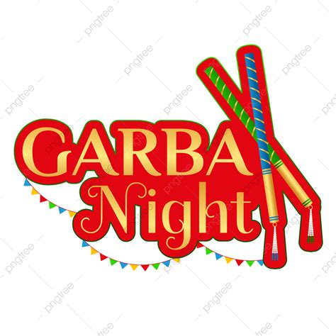 Garba Night Greeting Text Festival Of Navratri, Garba Night, Navratri ...