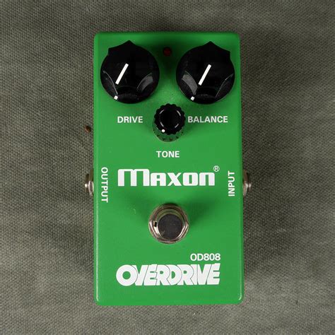 Maxon OD808 Overdrive FX Pedal w/Box - 2nd Hand | Rich Tone Music