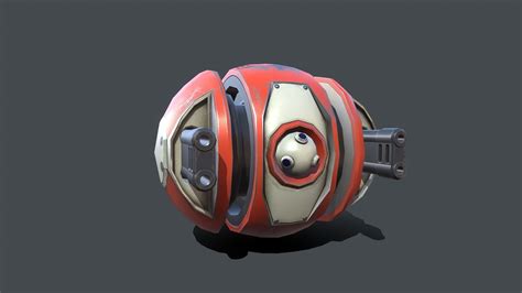 Sphere Drone 3D model | CGTrader