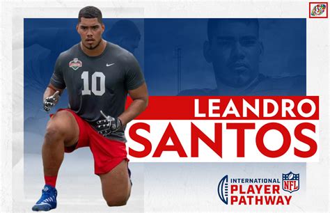 NFL International Player Pathway Program spotlight: Leandro Santos da ...