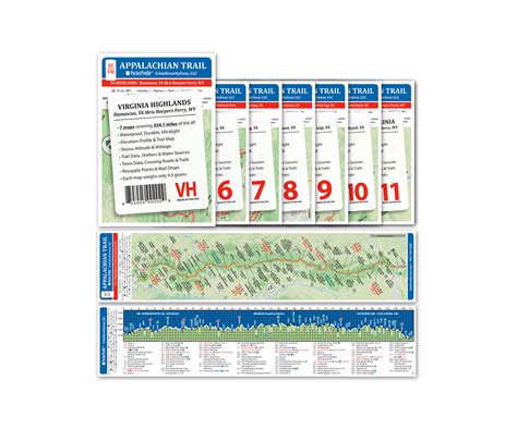 Appalachian Trail Elevation Profile Map Sets | AntiGravityGear