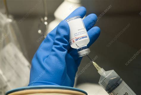 Cetuximab chemotherapy drug - Stock Image - C011/9434 - Science Photo ...