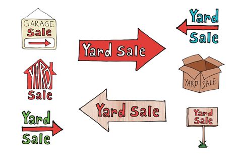 Free Yard Sale Vector Series - Download Free Vector Art, Stock Graphics & Images