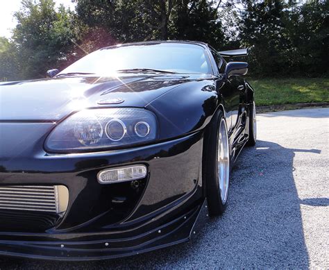 This menacing 97 Supra has less than 50,000 on the odometer. It's ...