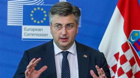 Plenkovic hopes EU will give an enlargement perspective to Macedonia and Albania at the May ...