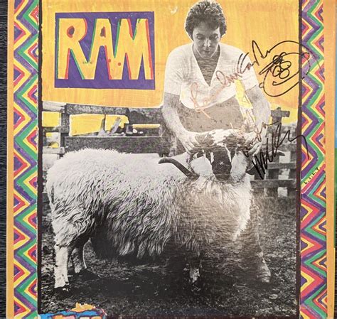 Sold Price: Paul and Linda McCartney RAM Signed Album - June 6, 0121 9: ...