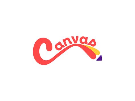 Canvas logo design by AL Design on Dribbble