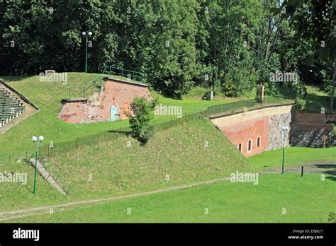 Historical military fortifications from the wartime Stock Photo - Alamy