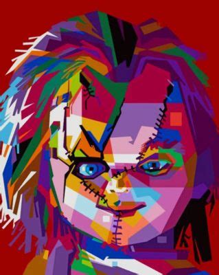 Chucky Pop Art - Paint By Number - Num Paint Kit