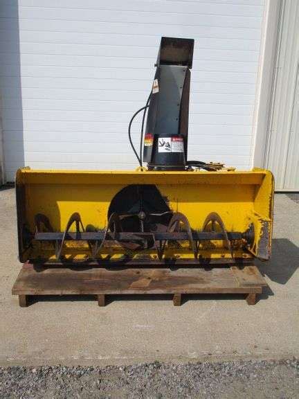 Erskine Model 1812 60" Bobcat Snowblower Attachment - Oberman Auctions