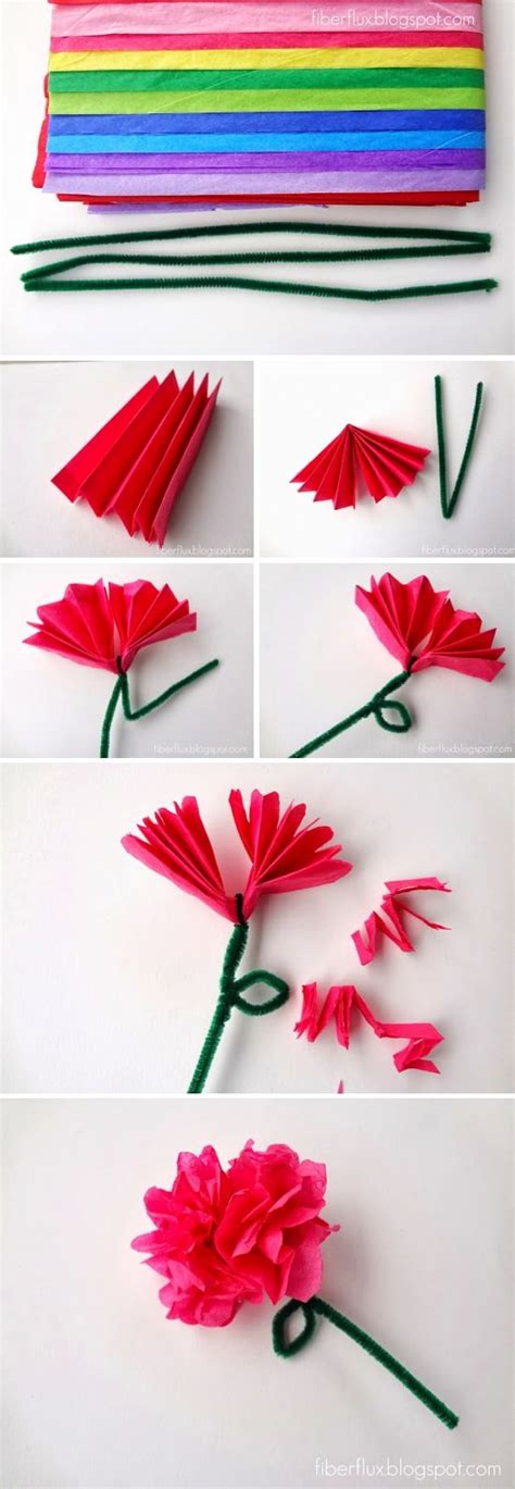 DIY Tissue Paper Flowers Pictures, Photos, and Images for Facebook, Tumblr, Pinterest, and Twitter