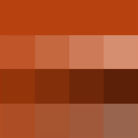 Rust Hue Color Palette