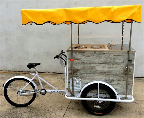 Ice Cream Cart VINTAGE 4+2 Flavors Battery 8 h Authonomy