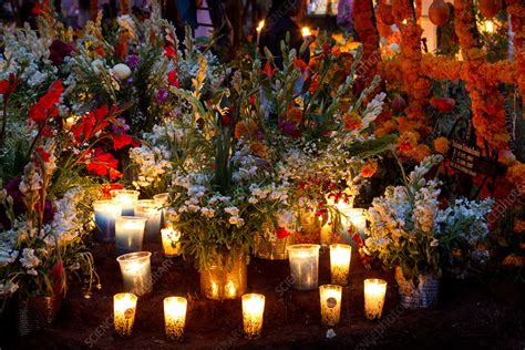 The Day of the Dead, Lake Patzcuaro - Stock Image - F009/2126 - Science Photo Library