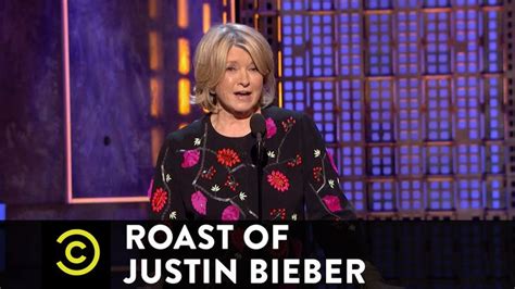 Roast of Justin Bieber - Martha Stewart - Changing Lives for the Better ...