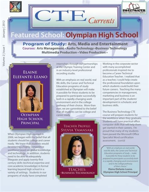 Featured School: Olympian High School