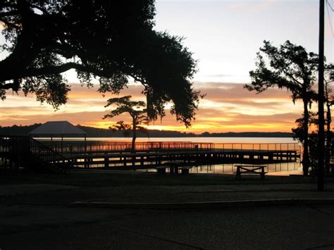 Sun Rise at the Lake Arthur Park before my walk 11-3-2009 Lake Arthur,La. by:Jennifer Authement ...