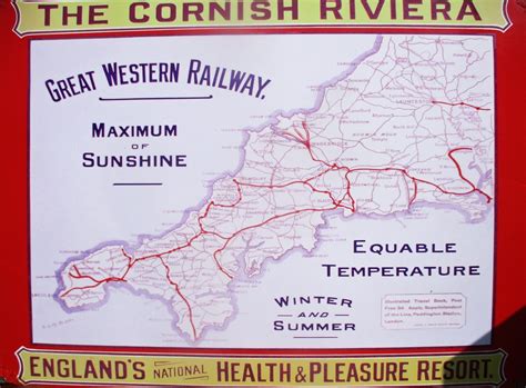 Old Cornish Railway Map | Obviously a long time pre Beeching… | Flickr