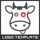 Crazy Cow - Logo Template by martinjamez | GraphicRiver