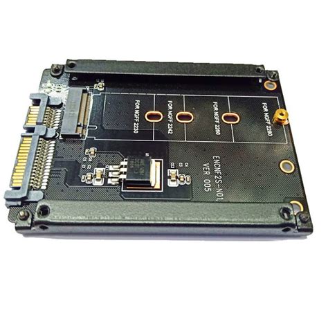 M.2 NGFF to SATA3 Adapter Card M KEY B Key + M Key SSD converter M2 to 2.5 SATA 6Gb/s Power ...