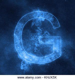 Letter G alphabet symbol. Space Letter, Night Sky Letter. - Stock Image | Lettering design ...