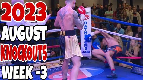 MMA & Boxing Knockouts I August 2023 Week 3 - YouTube