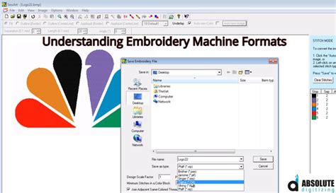 Understanding Embroidery Machine File Formats - Absolute Digitizing