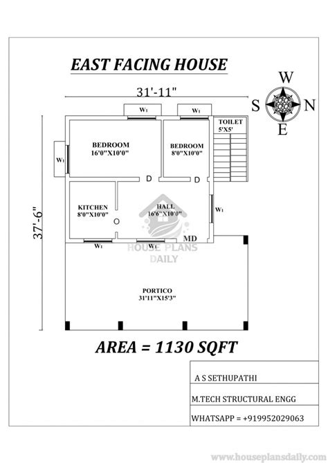 2 Bhk Flat Floor Plan Vastu | Viewfloor.co