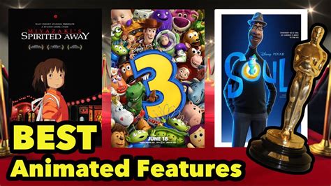 Every Best Animated Feature Oscar Winner Ranked (with Soul) - YouTube