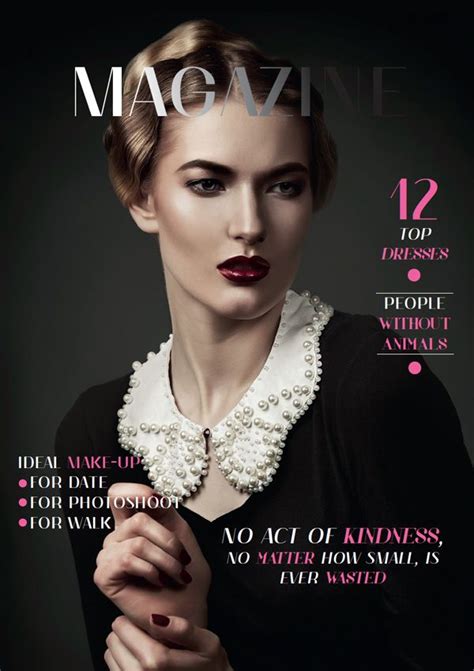 fashion magazine cover
