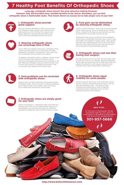 7 Healthy Foot Benefits Of Orthopedic Shoes: Beltsville Foot and Ankle Center: Podiatrists